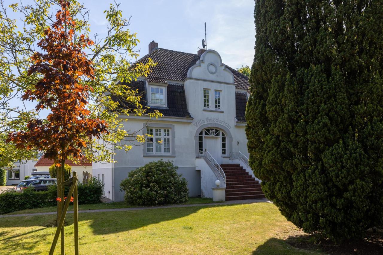Villa Friedericia, Wohnung 3-Hochparterre Links Wyk auf Foehr Exterior photo